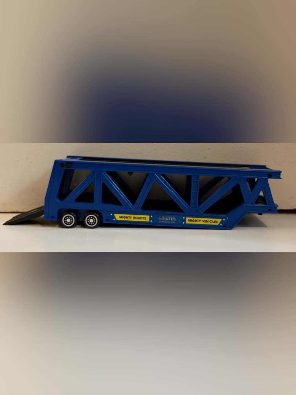 Vintage Rare 1985 Tonka Super Gobots Trailer only w two levels with hitch toys